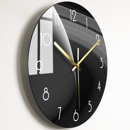Künstlerische Wanduhr modernes Glas-Design