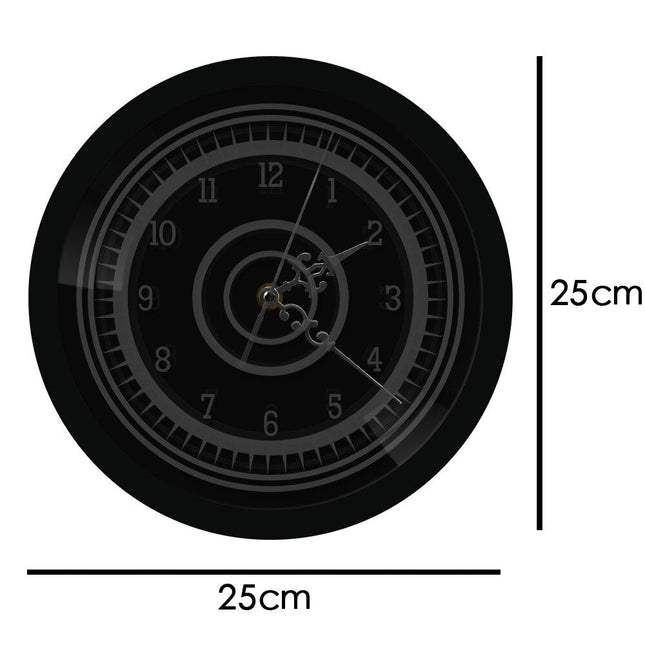 Leuchtende Design Wanduhr für Wohnzimmer