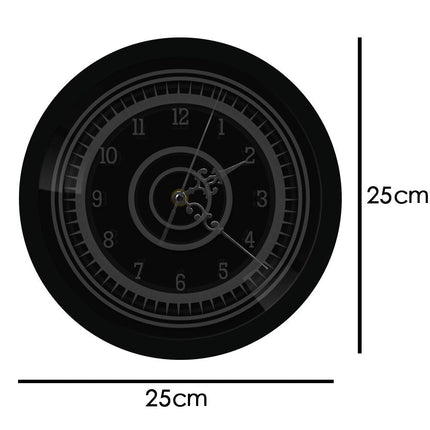 Leuchtende Design Wanduhr für Wohnzimmer