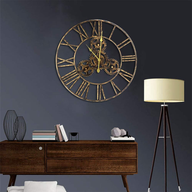 Große Industrie Skelettuhr Römische Ziffern