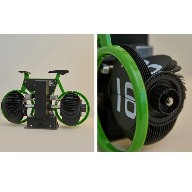 Tischuhr im Retro Fahrrad Design