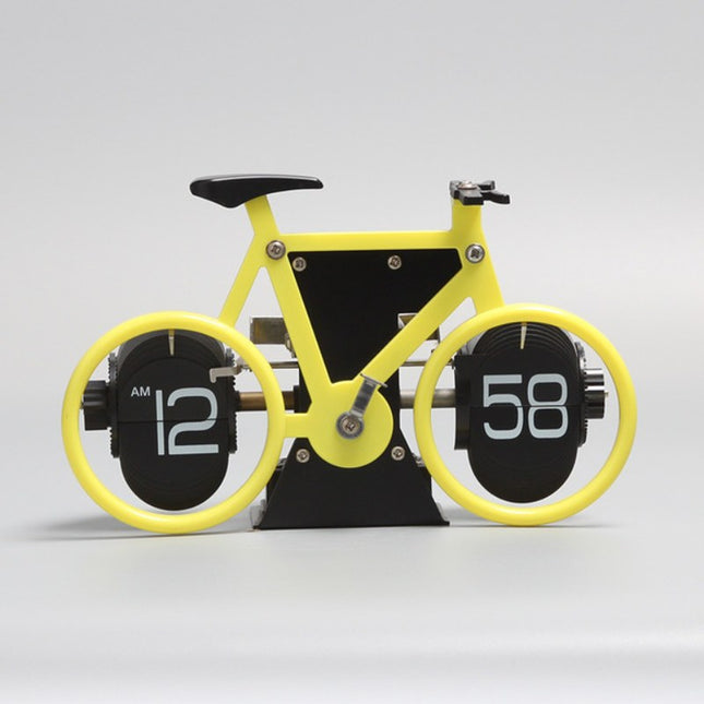Tischuhr im Retro Fahrrad Design