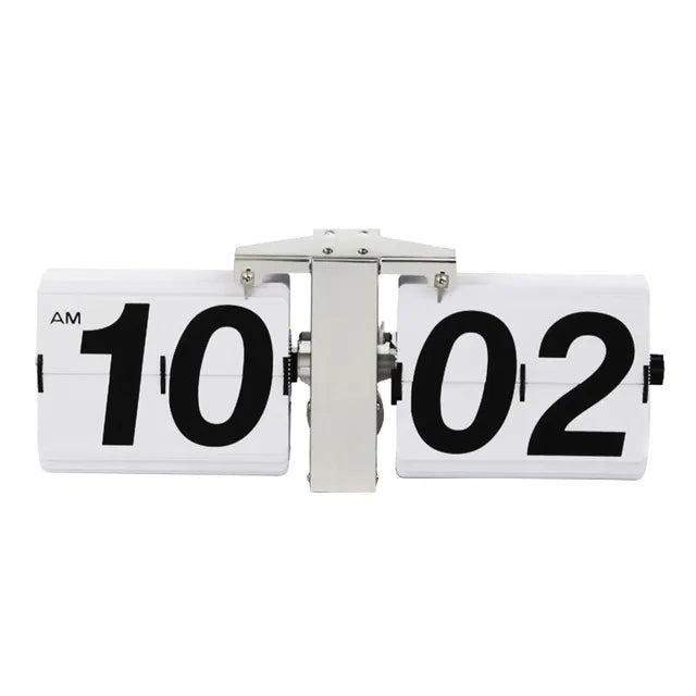 Moderne Flip Uhr aus Metall