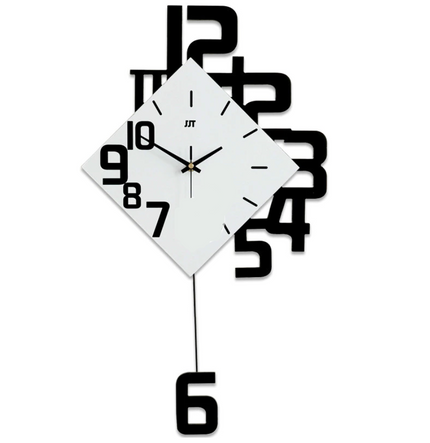 Abstrakte Design Wanduhr fürs Wohnzimmer