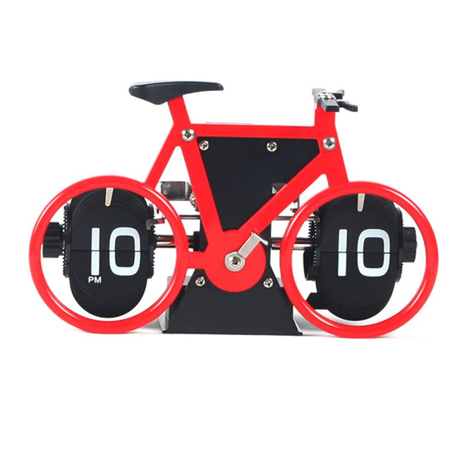 Tischuhr im Retro Fahrrad Design