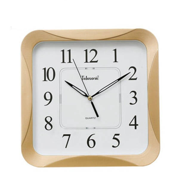 Moderne quadratische Wanduhr für Büro