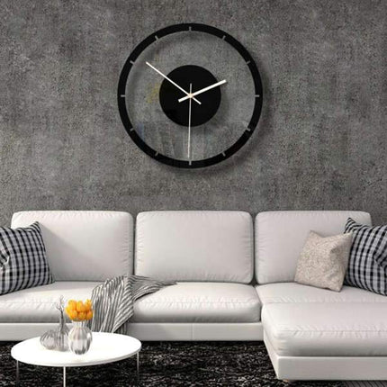 Skandinavische Design Wanduhr minimalistisch