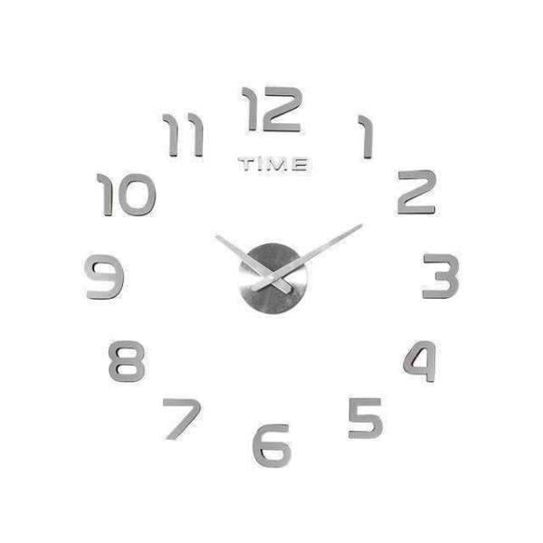 Große 3D DIY Wanduhr geräuschlos