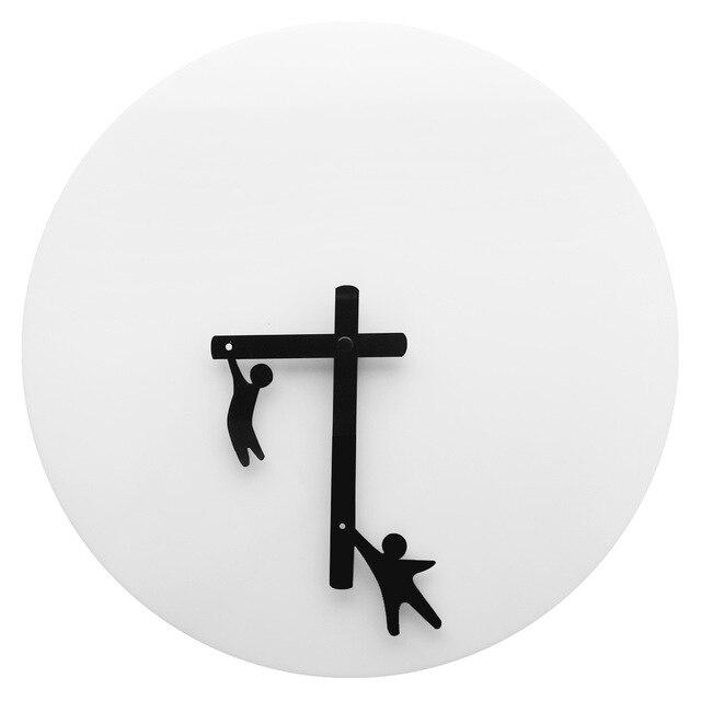 Minimalistische Wanduhr für Kinderzimmer Design