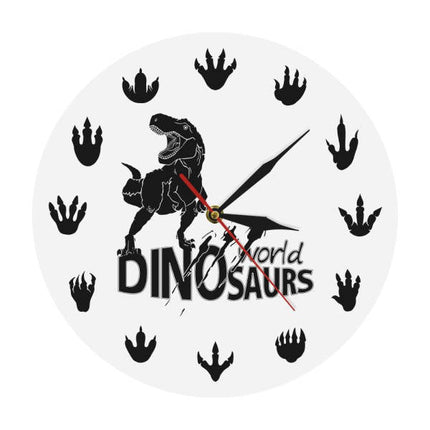 Dinosaurier T-Rex Wanduhr für Kinder