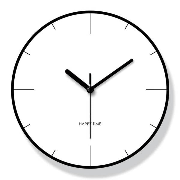 Moderne Wanduhr fürs Wohnzimmer leise