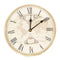 Wanduhr Weltkarte