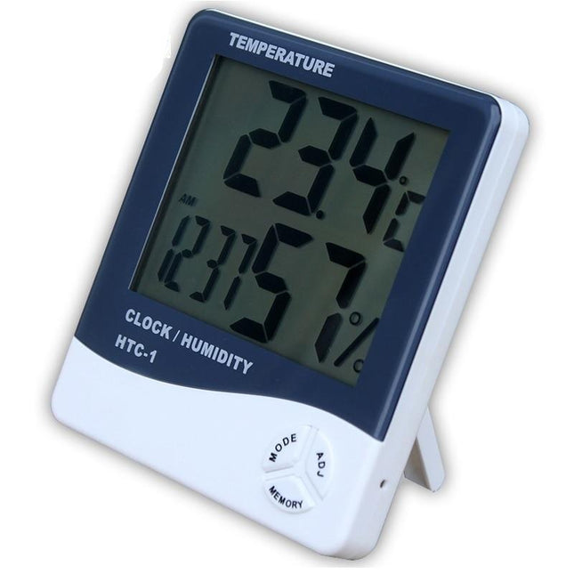 Digitalwecker mit Temperaturanzeige und Hygrometer