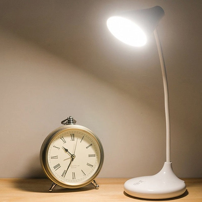 Runde Vintage Tischuhr im Retro Design